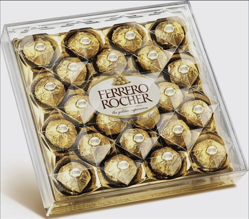 Конфеты хрустящие Ferrero Rocher, из молочного шоколада, с начинкой из крема и лесного ореха, 300 г 3222 - фото 10441