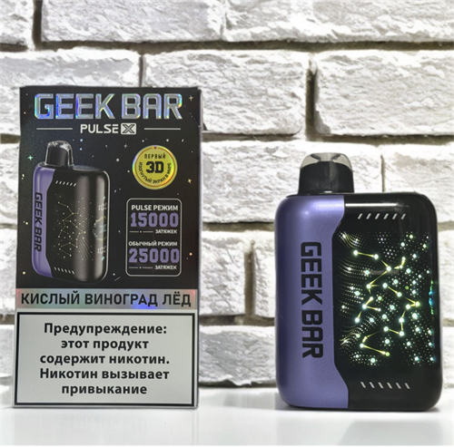 Geek Bar Pulse X 25000 - 25000 затяжек 4606 - фото 14710