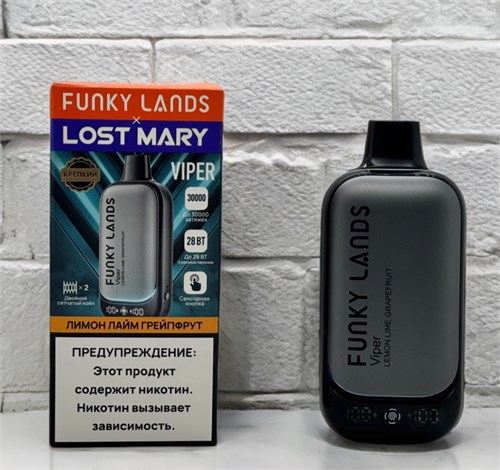 Funky Lands & Lost Mary Viper 30000 - 30000 затяжек 4846 - фото 14982