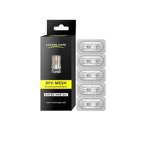 Сменный испаритель Luckin Vape BFV Mesh 0.3 Ohm Coils (в упак. 5 шт.) 5018 - фото 15300
