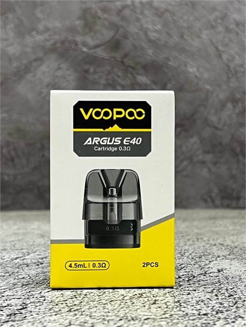 Картриджи VooPoo Argus E40 Pod 4.5ml 0.6ohm (2 шт.) 5026 - фото 15312