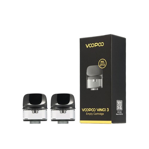 Увеличить Картридж (без испарителя) Voopoo Vinci 3 Empty Cartridge (4 ml) - упаковка 2 шт. 5041 - фото 15334