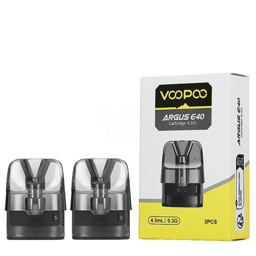Картридж VooPoo Argus E40 Pod 4.5ml 0.3ohm (2 шт.) 5049 - фото 15350