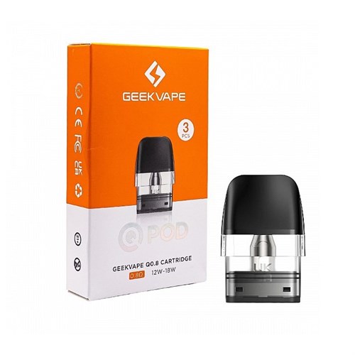 Картридж Geek Vape Q 0.8 Ом - упаковка 3 шт 5061 - фото 15370