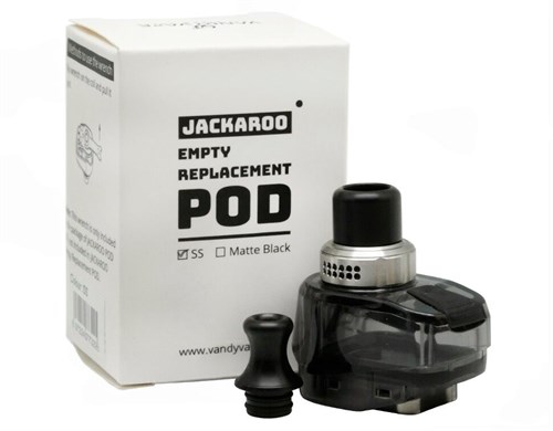 Картридж Vandy Vape Jackaroo Pod 18650 Cartridge Black (без испарителя) 1 шт. в упак. 5071 - фото 15388