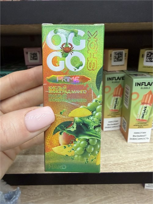 Жидкость Oggo Prime Shok 30 мл 20 мг hard 5434