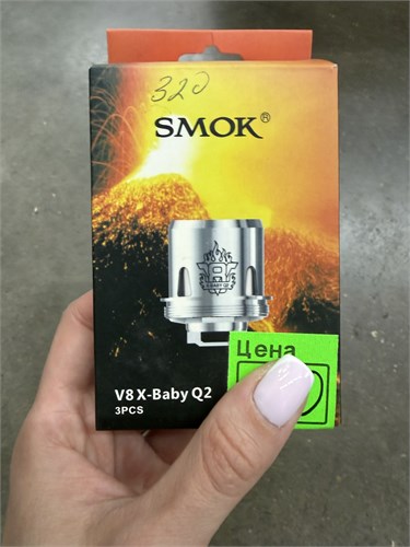 Испарители Smok V8 X-Baby Q2, 3 шт 5815