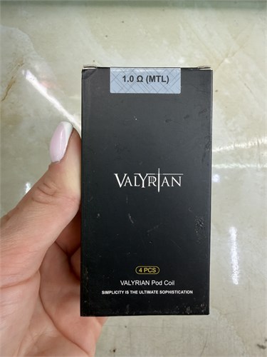 Испарители Valyrian Pod Coil 1.0 MTL, 4 штуки 5791
