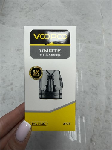 Картридж Voopoo VMATE Top Fill V.THRU 1.0 Ом - упаковка 2 шт 5818