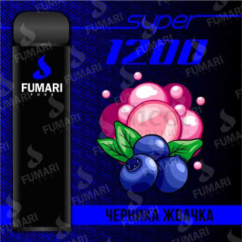 FUMARI PODS SUPER 1200 - 1200 затяжек 2102 - фото 5896