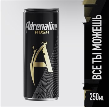 Напиток энергетический Adrenaline Rush 0,25л 3175