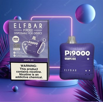 Elf Bar Pi 9000 replica - 9000 затяжек 3748