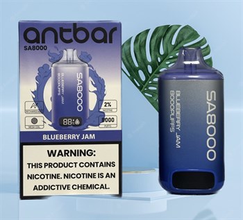 Antbar SA 8000 - 8000 затяжек 3801