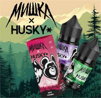 Жидкость Husky & Мишка salt 30 мл 20 мг 4666