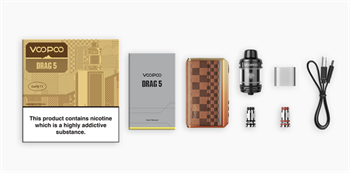 VooPoo Drag 5 177W Mod Kit 4721