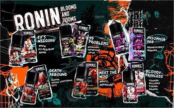Жидкость Ronin Blooms and Dooms 30 мл 20 мг 4992