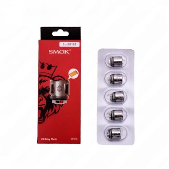 Испаритель SMOK v8 Baby mesh 0.15ohm для TFV Baby/v2 (5 шт. в упак.) 5015