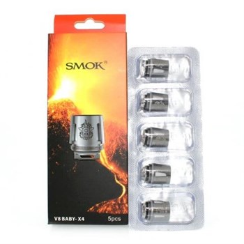 Сменный испаритель SMOK TFV8 Baby-X4 0,15 Ом (в упак. 5 шт.) 5016