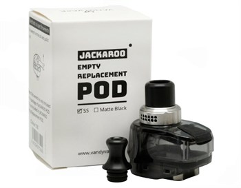 Картридж Vandy Vape Jackaroo Pod 18650 Cartridge Black (без испарителя) 1 шт. в упак. 5071