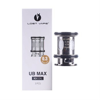 Испаритель Lost Vape UB MAX X3 0.3 Ohm Mesh coil (3шт.) 5114