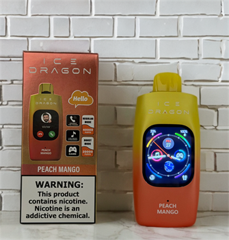 Ice Dragon 40000 - 40000 затяжек с сенсорным экраном, возможностью принимать звонки, музыкой, играми 5182