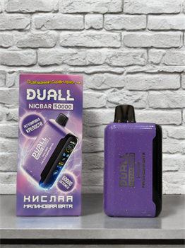 Duall Nicbar 50000 - 50000 затяжек с 3 режимами регулировки крепости 5348