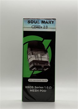 Картриджи Soul Mary Corex 2.0 XROS 1.0 Ом Top Fill, 4 картриджа 5370