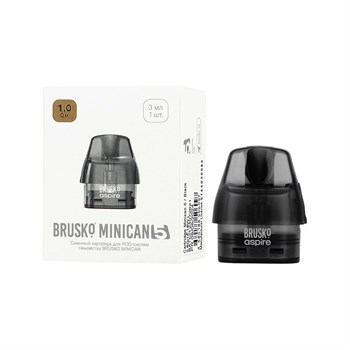 Картридж BRUSKO Minican 5 1.0 Ом (упаковка - 1 шт) 5378