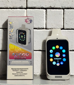 Icon 40000 - 40000 затяжек с сенсорным экраном, играми и соцсетями, динамиком, возможностью регулировать мощность, ставить пароль 5454